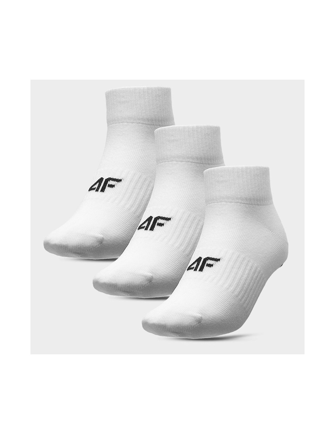 4F 4FAW23USOCF198-10S Αθλητικές Κάλτσες Λευκές