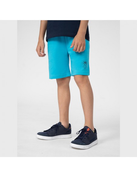 4F Αθλητικό Παιδικό Σορτς/Βερμούδα Τιρκουάζ 4FJSS23TSHOM047-35S