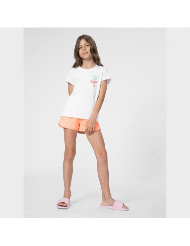 4F Παιδικό Σορτς/Βερμούδα Υφασμάτινο Πορτοκαλί 4FJSS23TSHOF099-64N