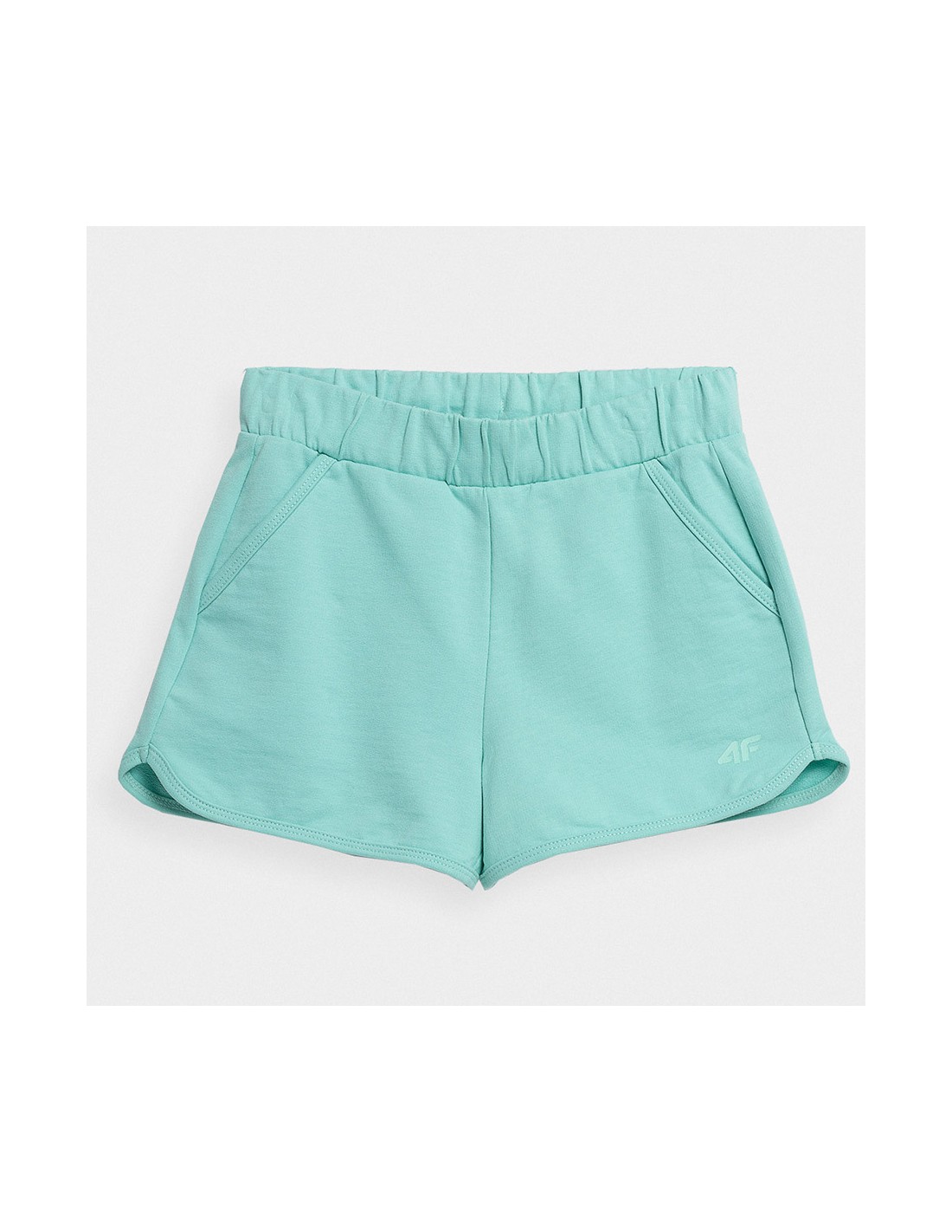 4F Παιδικό Σορτς/Βερμούδα Υφασμάτινο Πράσινο 4FJSS23TSHOF099-47S