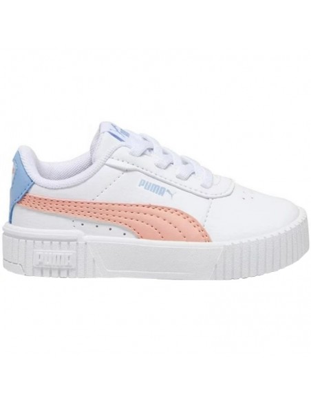 Puma Παιδικά Sneakers Carina 2.0 Ac Λευκά 386187-12