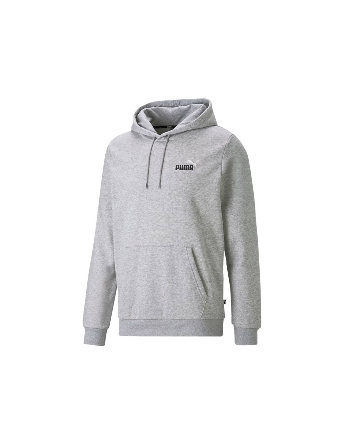 Puma Ess+ Ανδρικό Φούτερ με Κουκούλα Γκρι 674471-04