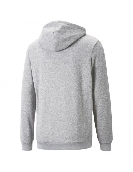 Puma Ess+ Ανδρικό Φούτερ με Κουκούλα Γκρι 674471-04