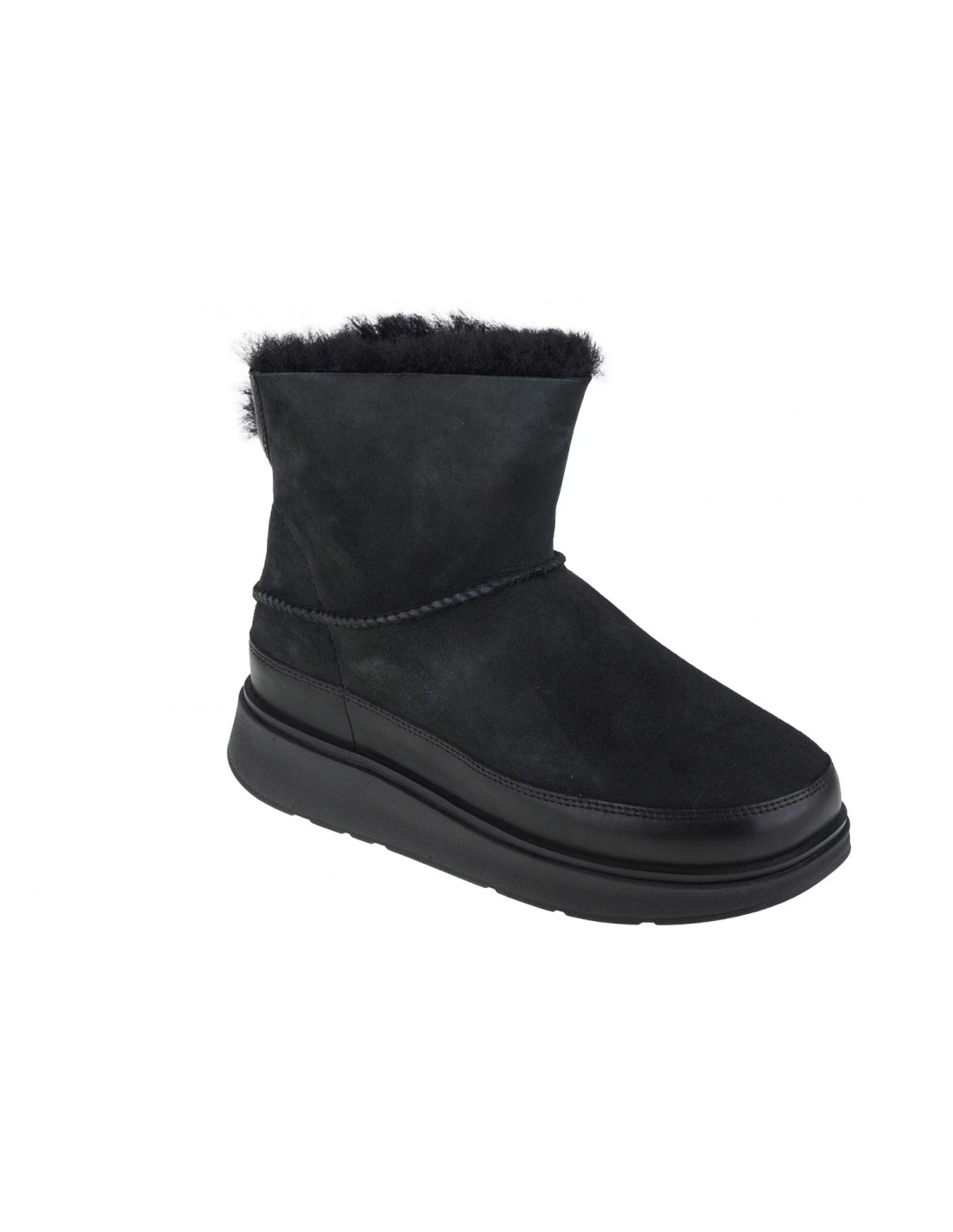 Fitflop Γυναικεία Μποτάκια Μαύρα GS6-090