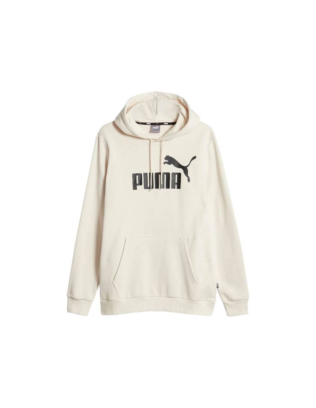 Puma Ανδρικό Φούτερ με Κουκούλα Εκρού 586687-87