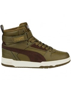 Puma Παιδικά Sneakers High Rbd Game Χακί 388449-01