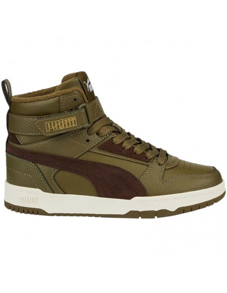 Puma Παιδικά Sneakers High Rbd Game Χακί 388449-01