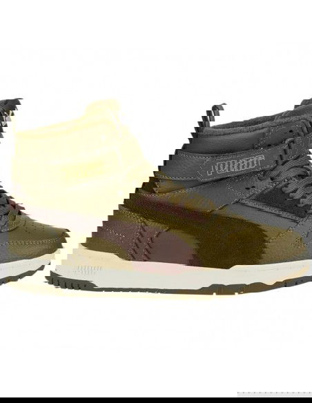 Puma Παιδικά Sneakers High Rbd Game Χακί 388449-01