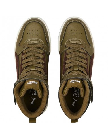 Puma Παιδικά Sneakers High Rbd Game Χακί 388449-01