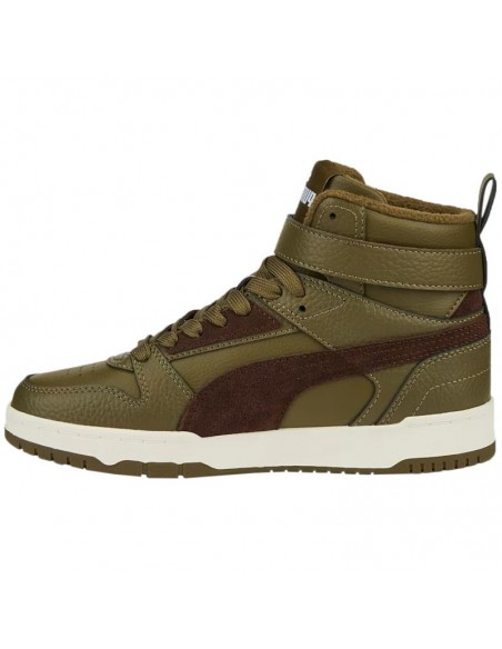 Puma Παιδικά Sneakers High Rbd Game Χακί 388449-01
