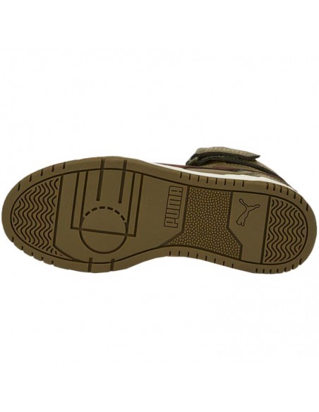 Puma Παιδικά Sneakers High Rbd Game Χακί 388449-01