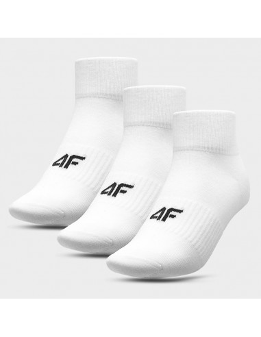 4F M204 4FAW23USOCM204-10S Αθλητικές Κάλτσες Λευκές 3 Ζεύγη