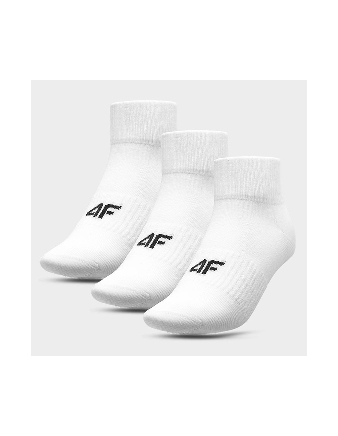 4F M204 4FAW23USOCM204-10S Αθλητικές Κάλτσες Λευκές 3 Ζεύγη