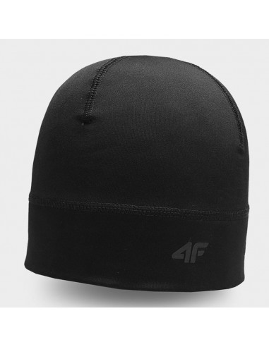 4F Beanie Unisex Σκούφος Πλεκτός σε Μαύρο χρώμα 4FAW23AFCAU055-20S