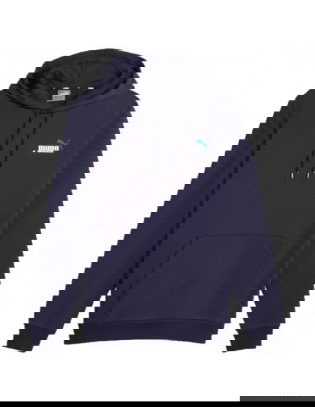 Puma Ανδρικό Φούτερ με Κουκούλα Μπλε 674471-06