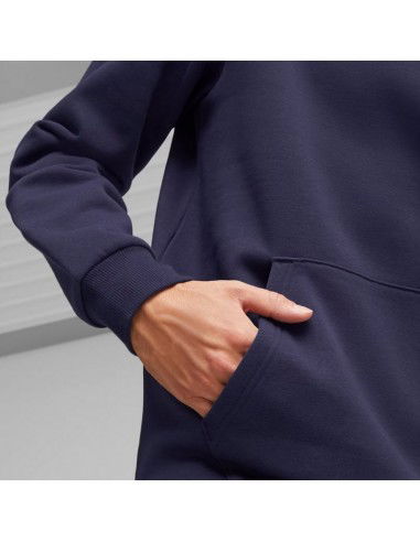 Puma Ανδρικό Φούτερ με Κουκούλα Μπλε 674471-06