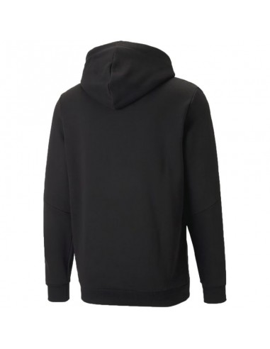 Puma Essentials Ανδρική Φούτερ Ζακέτα με Κουκούλα και Τσέπες Μαύρη 670270-01