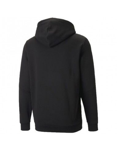 Puma Essentials Ανδρική Φούτερ Ζακέτα με Κουκούλα και Τσέπες Μαύρη 670270-01