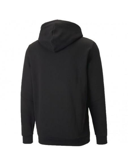 Puma Essentials Ανδρική Φούτερ Ζακέτα με Κουκούλα και Τσέπες Μαύρη 670270-01