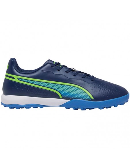 Puma King Match TT 107260-02 Χαμηλά Ποδοσφαιρικά Παπούτσια με Σχάρα Μπλε
