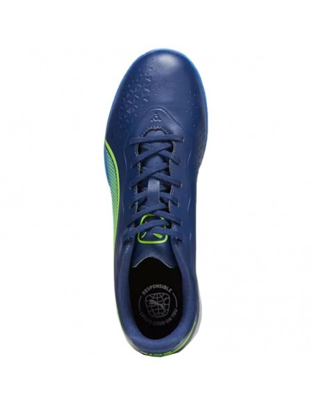 Puma King Match TT 107260-02 Χαμηλά Ποδοσφαιρικά Παπούτσια με Σχάρα Μπλε