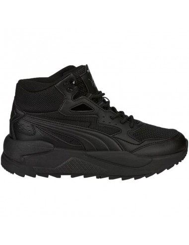 Puma Αθλητικά Παιδικά Παπούτσια Μπάσκετ X-Ray Speed Mid Wtr Μαύρα 387385-01