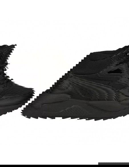 Puma Αθλητικά Παιδικά Παπούτσια Μπάσκετ X-Ray Speed Mid Wtr Μαύρα 387385-01