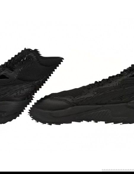 Puma Αθλητικά Παιδικά Παπούτσια Μπάσκετ X-Ray Speed Mid Wtr Μαύρα 387385-01