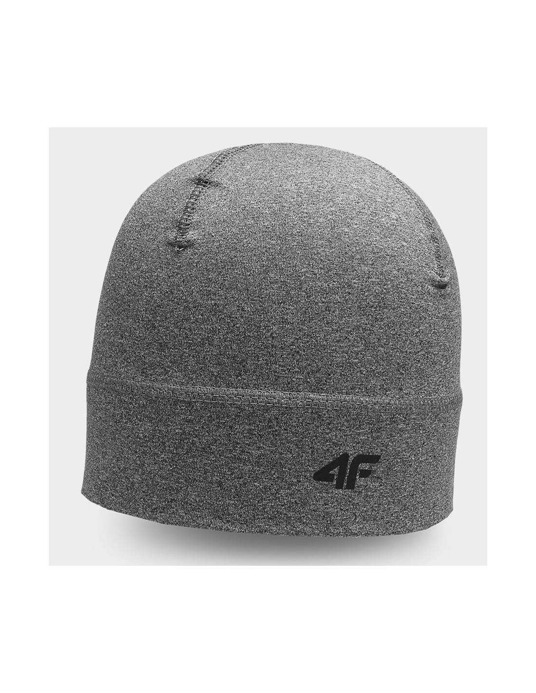 4F Beanie Unisex Σκούφος Πλεκτός σε Γκρι χρώμα 4FAW23AFCAU055-25M