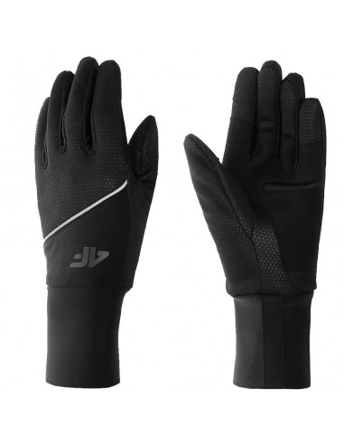 4F Μαύρα Γάντια 4FAW23AGLOU042-20S