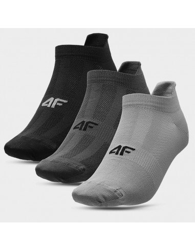 4F 4FAW23USOCM201-92S Αθλητικές Κάλτσες Πολύχρωμες 3 Ζεύγη
