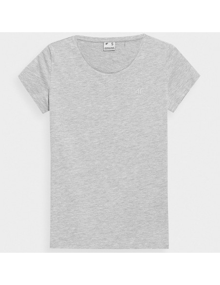 4F Γυναικείο T-shirt Γκρι 4FSS23TTSHF580-27M