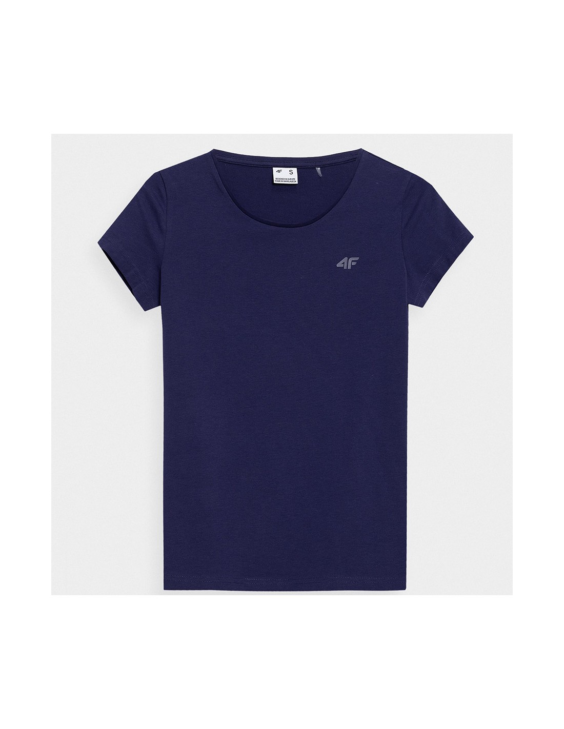 4F 4F Γυναικείο T-shirt Μπλε 4FSS23TTSHF580-30S