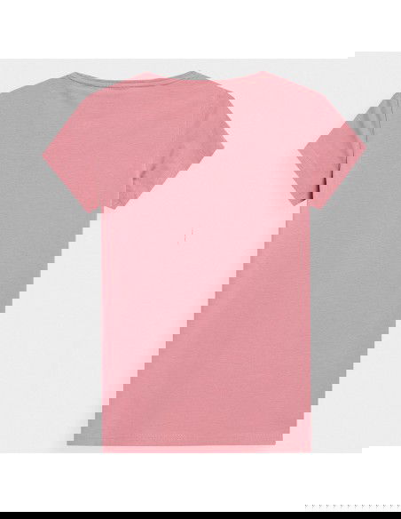 4F Γυναικείο Αθλητικό T-shirt Ροζ 4FSS23TTSHF580-56S