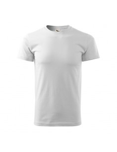 Malfini Basic Ανδρικό Διαφημιστικό T-shirt Κοντομάνικο σε Λευκό Χρώμα MLI-82900
