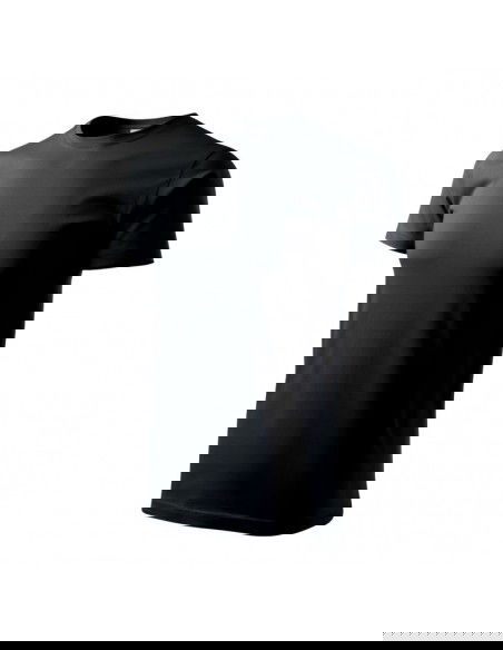 Malfini Basic Ανδρικό Διαφημιστικό T-shirt Κοντομάνικο σε Μαύρο Χρώμα MLI-82901