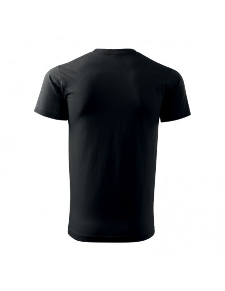 Malfini Basic Ανδρικό Διαφημιστικό T-shirt Κοντομάνικο σε Μαύρο Χρώμα MLI-82901