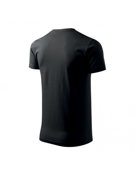 Malfini Basic Ανδρικό Διαφημιστικό T-shirt Κοντομάνικο σε Μαύρο Χρώμα MLI-82901