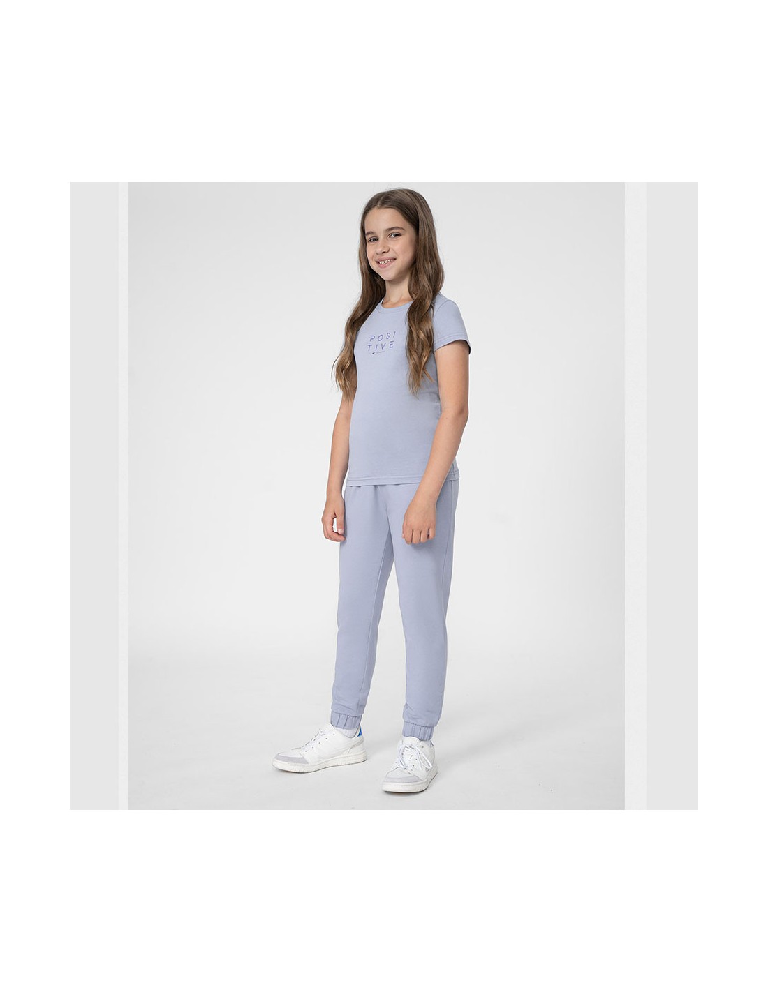 4F Παιδικό Παντελόνι Φόρμας Γαλάζιο 4FJSS23TTROF158-34S