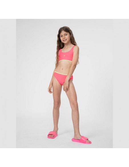 4F Παιδικό Μαγιό Μπικίνι 4FJSS23UBKSF009-42S Πορτοκαλί