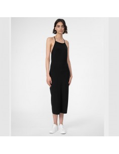 4F Καλοκαιρινό Mini Φόρεμα Μαύρο 4FSS23TDREF050-20S