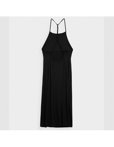 4F Καλοκαιρινό Mini Φόρεμα Μαύρο 4FSS23TDREF050-20S