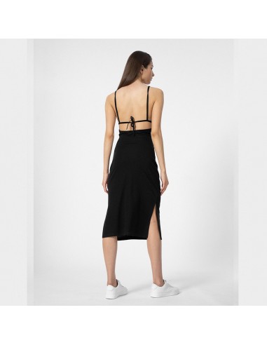 4F Καλοκαιρινό Mini Φόρεμα Μαύρο 4FSS23TDREF052-20S