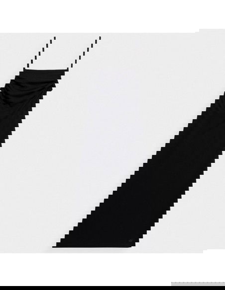 4F Καλοκαιρινό Mini Φόρεμα Μαύρο 4FSS23TDREF052-20S