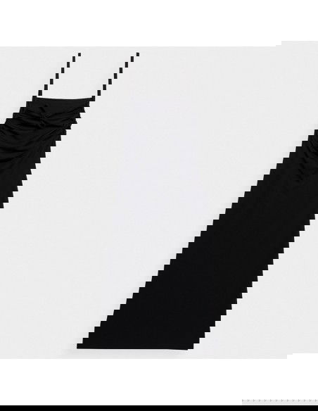 4F Καλοκαιρινό Mini Φόρεμα Μαύρο 4FSS23TDREF052-20S