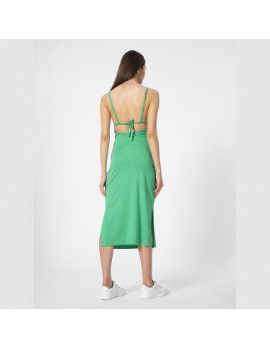 4F Καλοκαιρινό Mini Φόρεμα Πράσινο 4FSS23TDREF052-41N