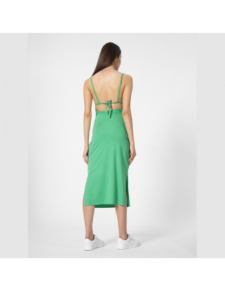 4F Καλοκαιρινό Mini Φόρεμα Πράσινο 4FSS23TDREF052-41N