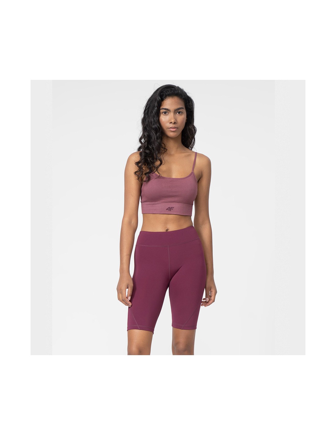 Women's Sports Shorts 4F Purple