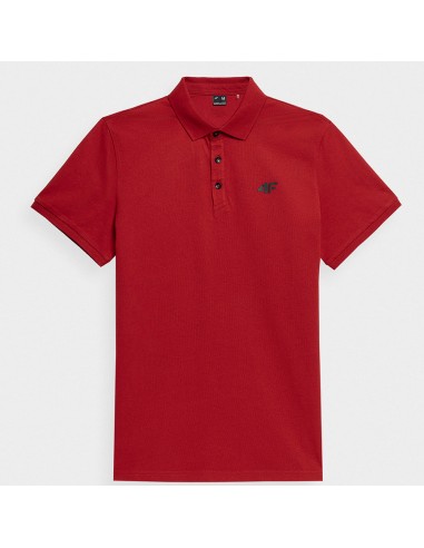 4F Ανδρικό T-shirt Polo Κόκκινο 4FSS23TPTSM038-62S