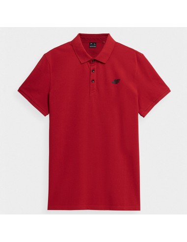 4F Ανδρικό T-shirt Polo Κόκκινο 4FSS23TPTSM039-62S